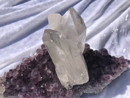 Boutique minéraux pierres des elfes - Amas en Cristal de Roche