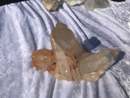 Boutique minéraux pierres des elfes - Amas en Cristal de Roche