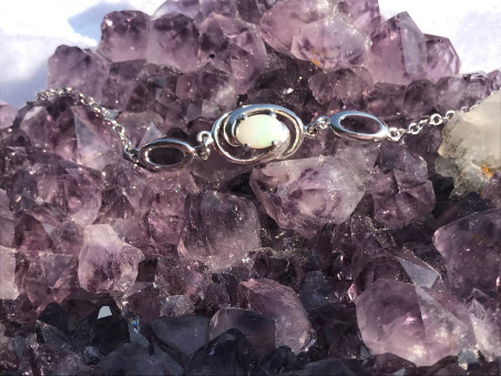 Boutique ésotérique pierres des elfes - Bracelet en Opale Noble