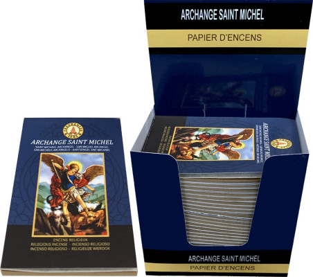 Boutique ésotérique pierres des elfes - Papiers D'encens Saint Michel