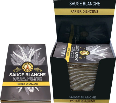Boutique ésotérique pierres des elfes - Papiers d'encens Sauge Blanche