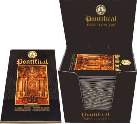 Boutique ésotérique pierres des elfes - Papier d'encens Pontifical