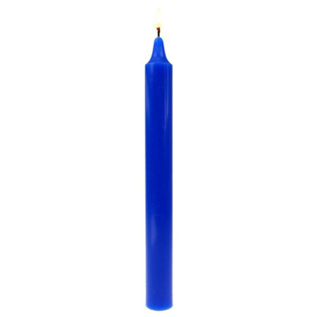 Boutique ésotérique pierres des elfes - Bougie Bleu marine