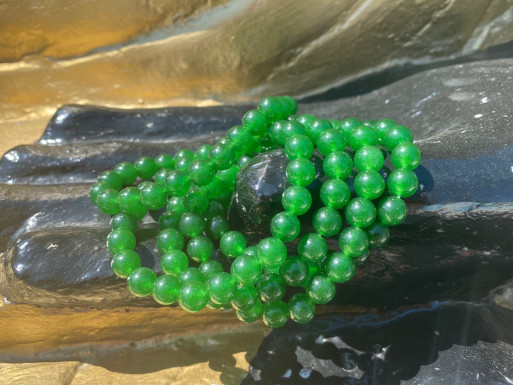 Bijouterie ésotérique pierres des elfes - Bracelet Jade 6 et 8 mm