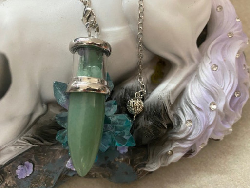 Boutique ésotérique pierres des elfes - Pendule Aventurine
