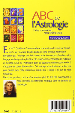 Librairie ésotérique Pierres des Elfes - ABC de l'astrologie