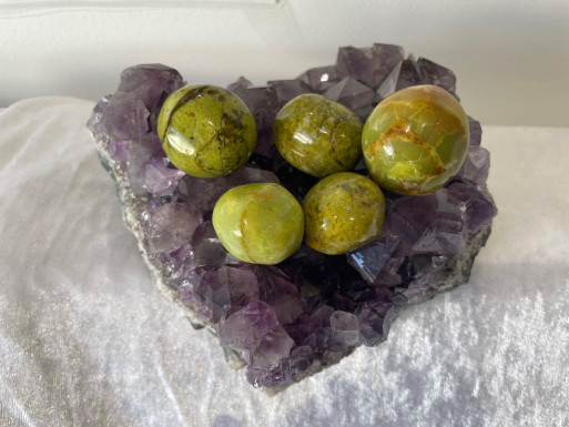 Boutique Pierres des Elfes - Opale verte