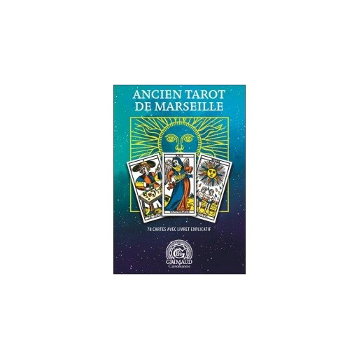 Ancien tarot de marseille grimaud - coffret