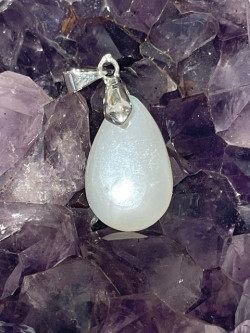Bijouterie ésotérique pierres des elfes - Pendentif Pierre de Lune
