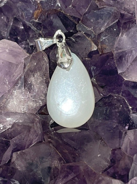 Bijouterie ésotérique pierres des elfes - Pendentif Pierre de Lune