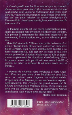 Flamme Violette de Transmutation - Maître Saint-Germain