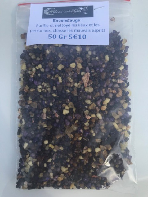 Boutique ésotérique pierres des elfes - Encens grains Sauge