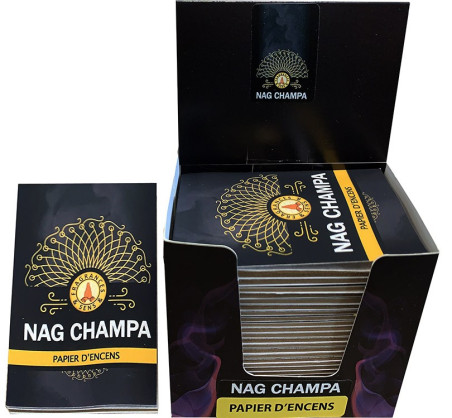 Boutique ésotérique pierres des elfes - Papiers d'encens Nag Champa