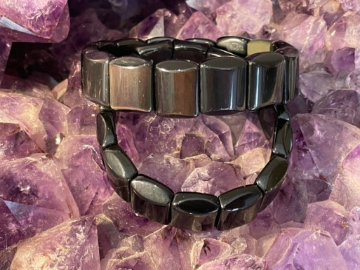 Bijouterie ésotérique pierres des elfes - Bracelet Oeil celeste plaque