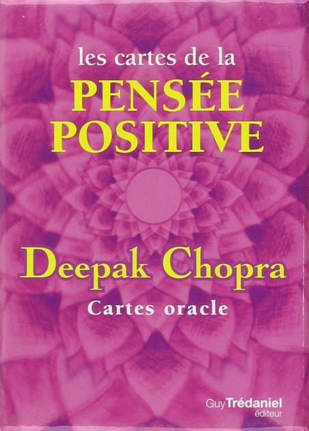 Librairie ésotérique Pierres des elfes - Les cartes de la pensée positive : 52 Cartes oracle