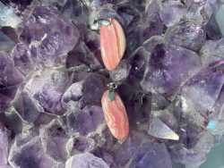 Bijouterie ésotérique pierres des elfes - Pendentif Rhodocrosite