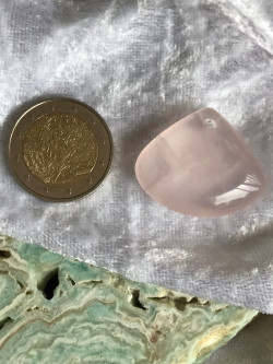 pendentif quartz rose