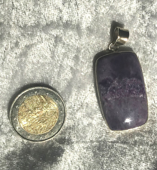 pendentif charoite