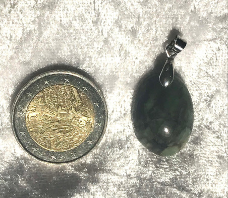 pendentif emeraude