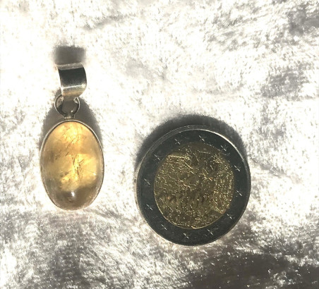 pendentif citrine