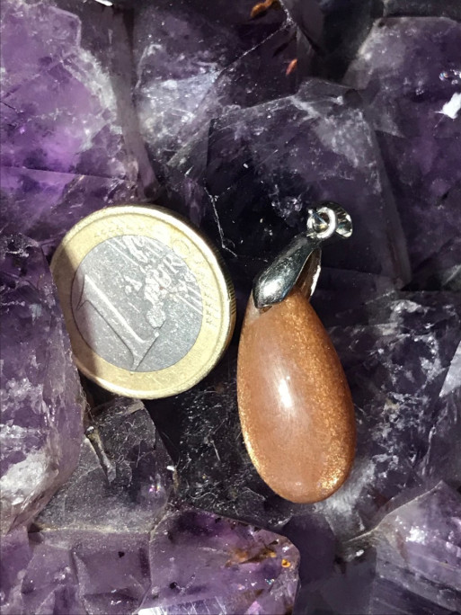 Bijouterie ésotérique pierres des elfes - Pendentif Pierre du Soleil