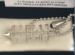 Le Pendule YI-KING en cristal