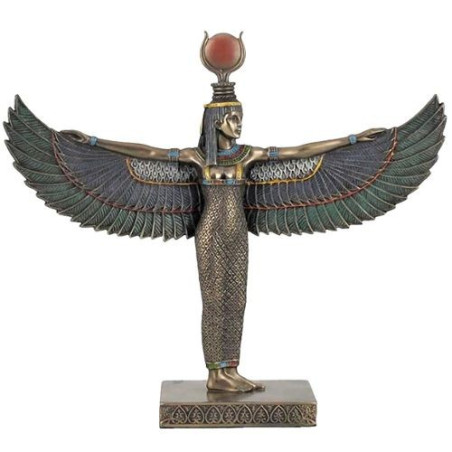 Boutique ésotérique pierres des elfes - Statue d'Isis | Taille Environ 21 cms