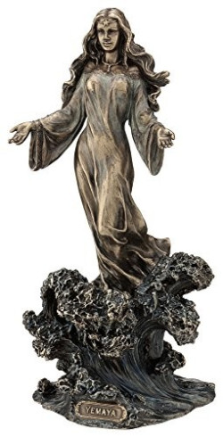 Boutique ésotérique pierres des elfes - Statue de Yemaya | Taille Environ 28 cms