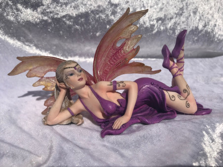 Boutique ésotérique pierres des elfes - Statue Fée ballerine  | Environ 12 cms